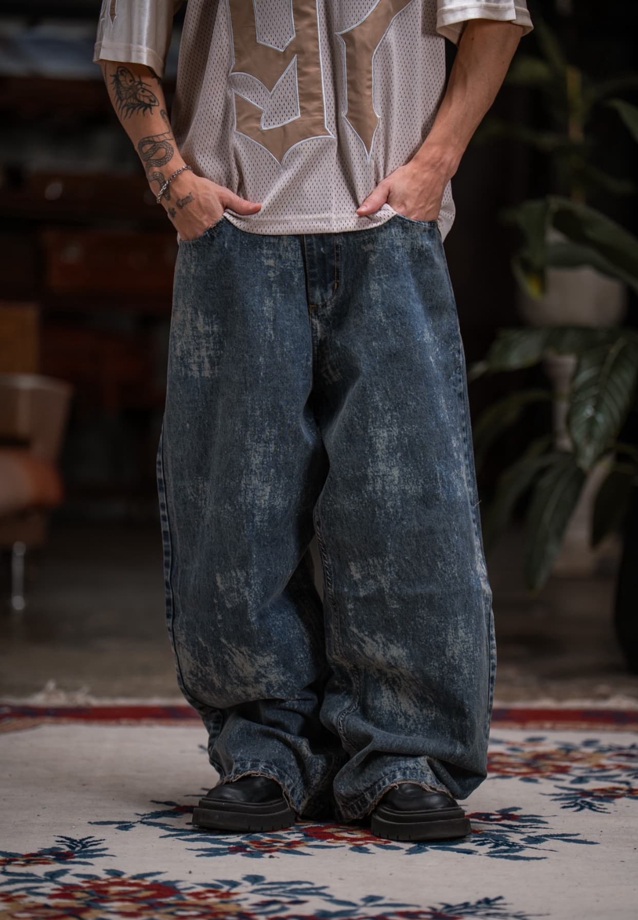 Pantalón Baggy Pixel 